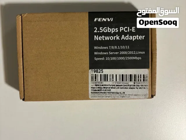 كرت شبكة داخلي Fenvi سريع جداً 2.5Gbps للكمبيوتر المكتبي