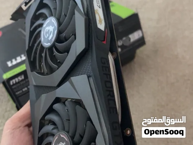نضيف مستعمله حوالي شهر و مخزننه ف كرتونه فا حالته ممتازه و شغال و اموره طيبه Gtx1650.