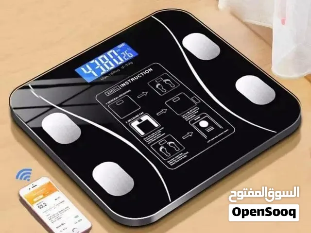 خصومات رهيبه حتى نفاذ الكمية   بس ب 8 دنانير  ميزان بلوتوث الذكي