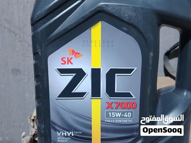 زيت 15w40 Zic نافته اصلي للبيع 17 الصندوق كل صندوق فيه 4 البيع جملة مكان طرابلس
