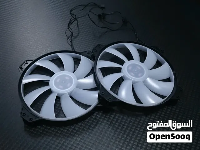 مراوح Cooler Master MF200R ARGB بحالة ممتازة جدا للبيع