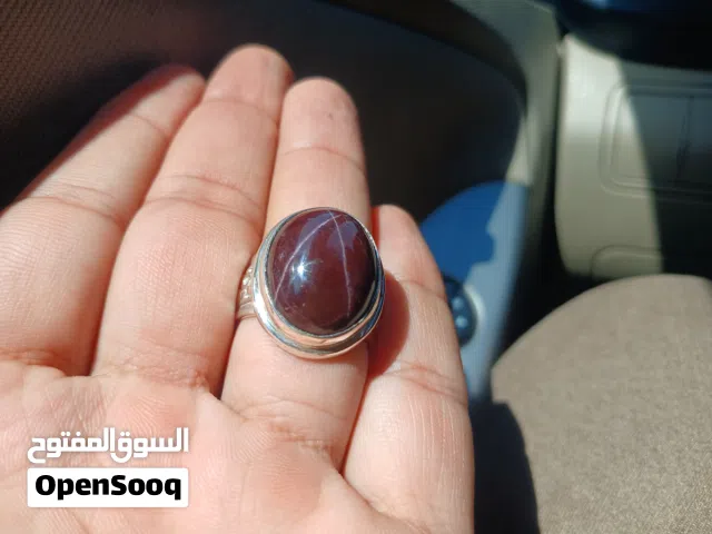 للبيع خاتم ياقوت الزريجي اصلي