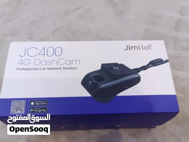 تُظهر الصورة صندوق كاميرا مراقبة للسيارات (داش كام) من نوع Jimi IoT JC400،