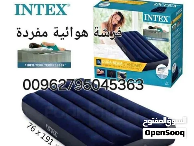 فرشة انتكس نفخ للرحلات والسفر و للضيوف للفنادق لون كحلي مفرد سرير نوم متنقل من شركة إنتكس