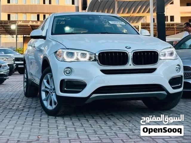 BMW:x6 موديل 2016 ماشيه 117الف للبيع كيف واصله  جايه سليمه بدون حوادث سياره كسبه ربي يبارك فل الفل