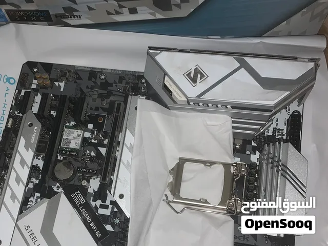 Motherboard:- AsRock z590 Steel Legend wifi 6E