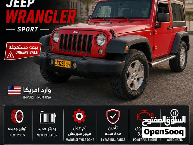 Jeep wrangler sport 2015
