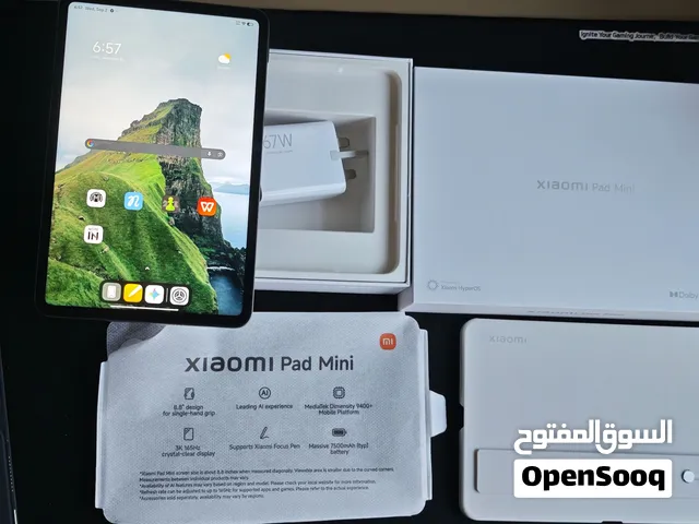 Xiaomi Pad Mini (12GB/512GB) + Official Cover – Like New (Under 1 Month Old)