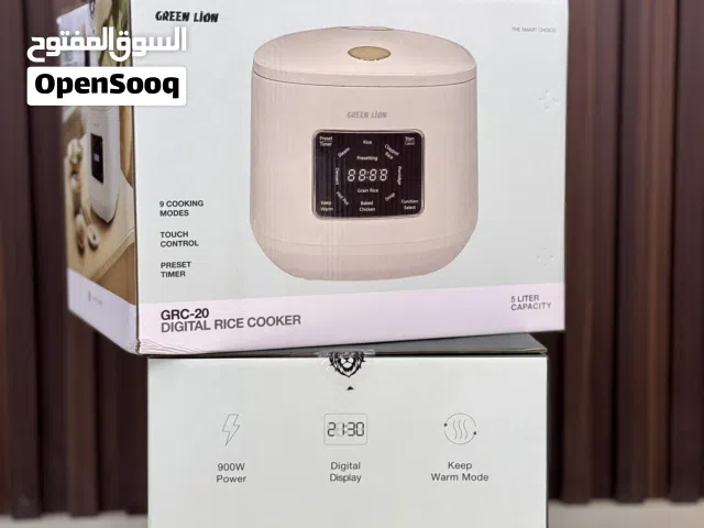GREEN LION GRC 20 DIGITAL RICE  قلاية كهربائية COOKER  5 liter capacity