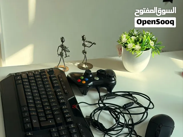 كيبورد و ماوس جيمنج شركة HAVIT مع جهاز xbox