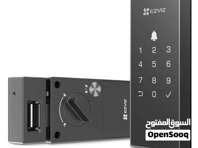 EZVIZ DL03 Smart Rim Lock - Bluetooth & Wi-Fi Enabled, Multi-Method Keyless Entry, Remote Control,