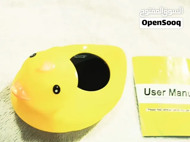 ميزان حرارة رقمي عائم لماء استحمام الطفل مصمم على شكل بطة صفراء (Digital Baby Bath Thermometer). يُو