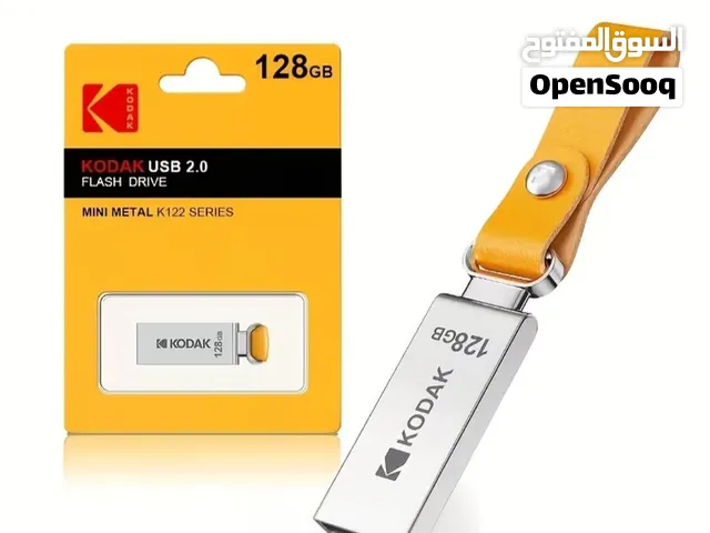 فلاشة كوداك (Kodak) أصلية سعة 128 جيجا -جديدة بسعر مميز