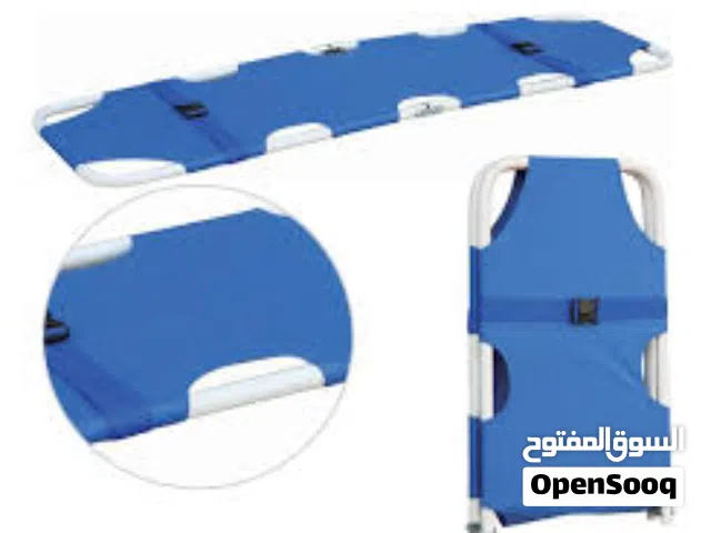 نقالة مريض نخب اول المنيوم لون ازرق