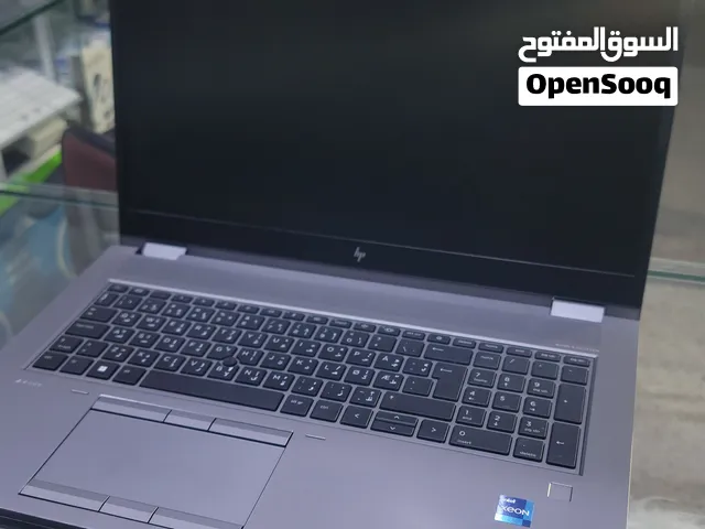 دبابه اليوم الجهاز الاكثر مبيعاً واخر جهاز متوفر حتى يتم تحديث المخزون ZBook Fury 17 G7 Workstation