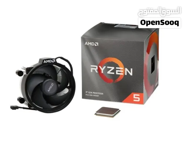 Ryzen 5 3600 مع الكرتونة والمبرد الستوك