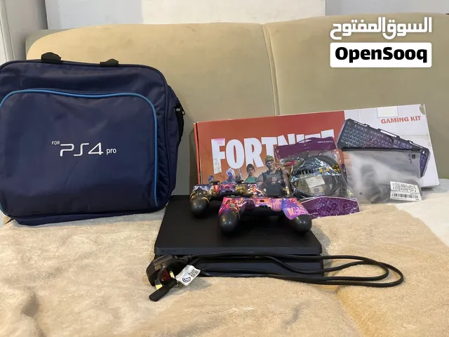 بلاي فور سلم مع أسلاكه وذراعين استعمال أسبوع وماوس كيبورد استعمال أسبوعين والشنطه السعر 75kd