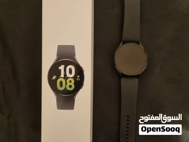 .   Samsung Galaxy watch 5 black  and Samsung  Galaxy  watch  4 silver