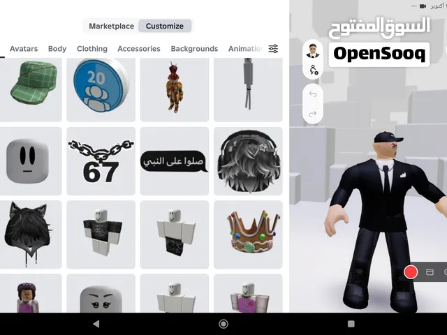 حساب روبلكس للبيع بسعر حلو ومناسب وقابل  خفيف للتفاوض الحساب متعوب عليه وسعره مناسب جداً سبب البيع
