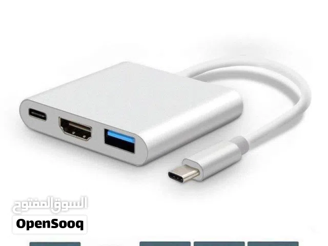 Converter 3 in 1 - Type-C to HDMI + USB + Type-C