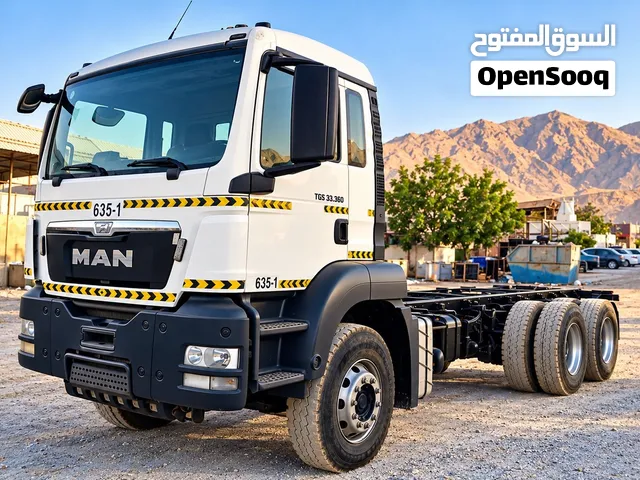 للبيع MAN TGS 33.360 شاصي طويل 2016 خليجي
