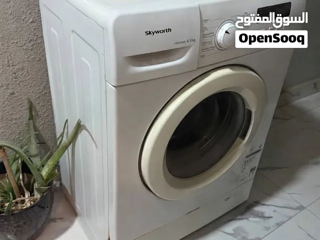 غسالة skyworth جديده لم يتم الاستعمال من قبل نظيفه