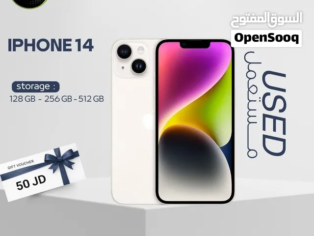 IPHONE 14 ( 128GB ) USED /// ايفون 14 ذاكره 128 مستعمل وكاله