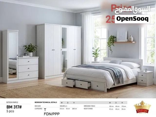 Bedroom Set With Medical Mattress-Malasiyan & Turkey Model Bed Size: 180x200