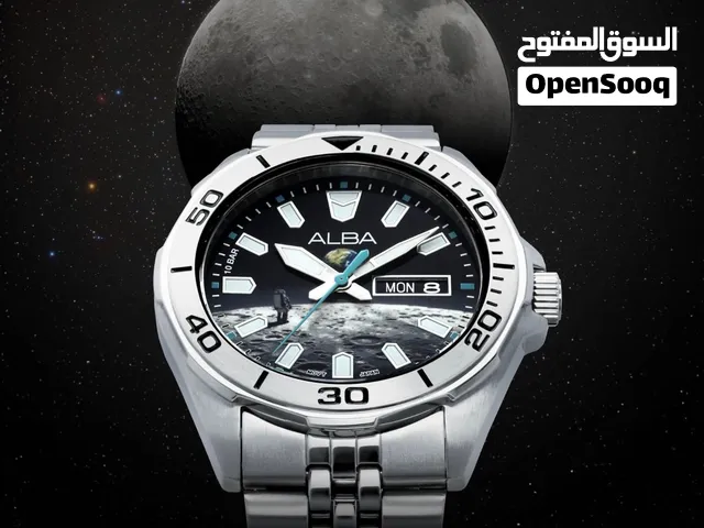 ساعة البا إصدار القمر اصلية وجديدة بكامل المرفقات