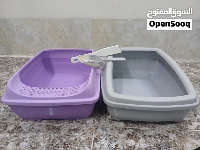 العنوان حوضين رمل للقطط للبيع