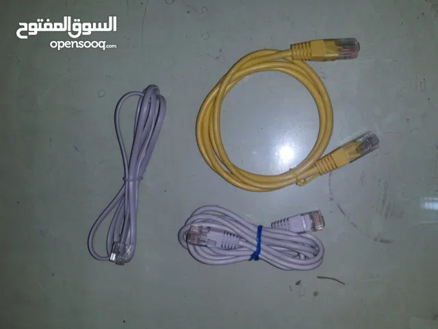 وصلة جاكات لأي أجهزة عندي جاكات وارد الخارج اورجينال وصلات للراوتر و الكمبيوتر او الرسيفر او الشاشات