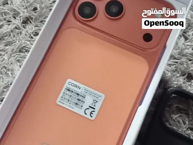 هاتف محمول مستعمل برتقالي بسعة 64 جيجابايت مع الكرتونة والشاحن
