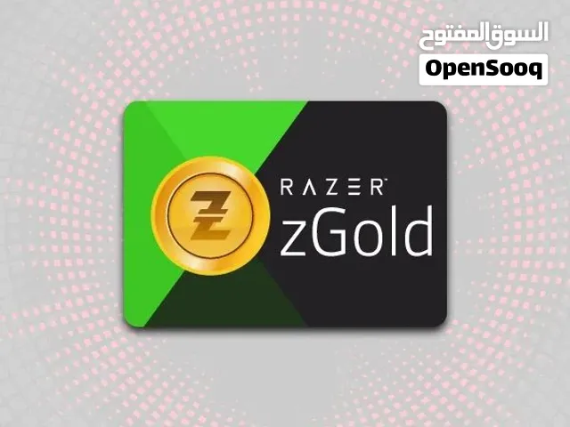 بطاقات ريزر جولد امريكي و عالمي
