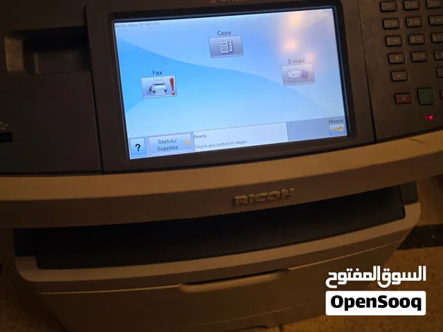 للبيع طابعة متعددة الوظائف ريكو (Ricoh Aficio SP 4410SF) – شاشة لمس وأداء ممتاز