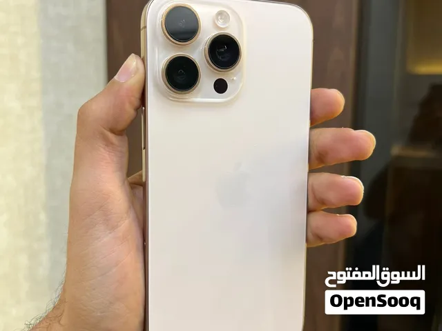 IPHONE 16 PRO MAX (256-GB) USED LIKE NEW / ايفون 16 برو ماكس 256 جيجا مدخل خط مستعمل بحالة الجديد