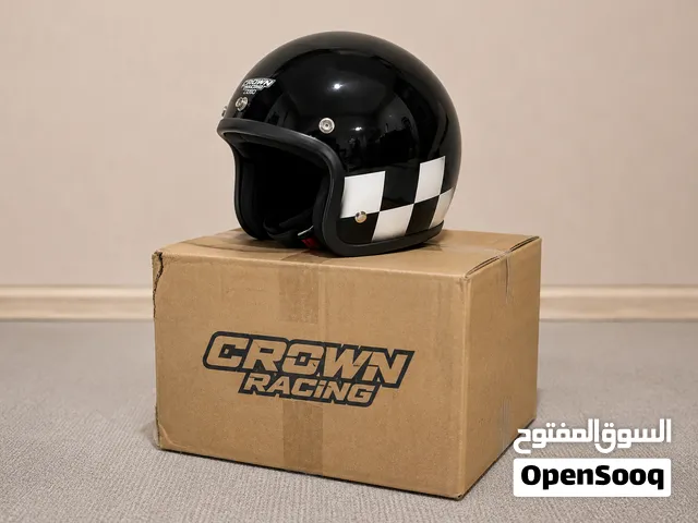 خوذة دراجة نارية مفتوحة ماركة - 700 CROWN RACING مكاني البصره ابو الخصيب كوت ثويني
