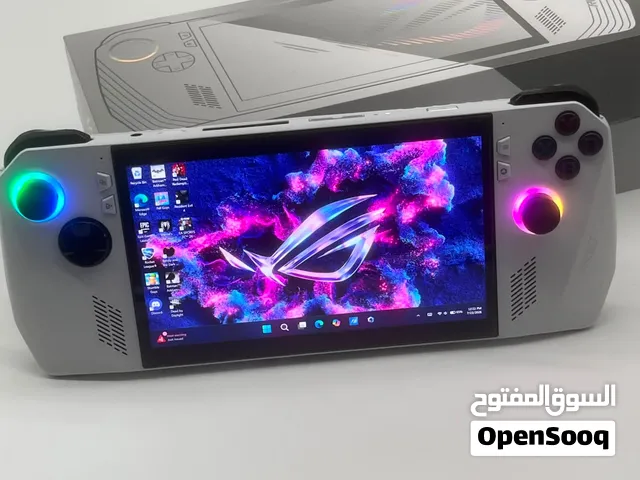 asus rog ally with case and screen protector