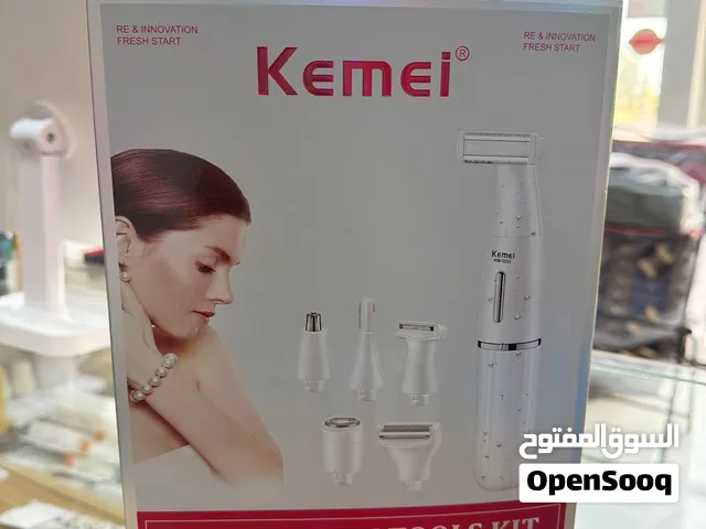 مكينة KEMEI للعناية الشخصية النسائية ب 6 روؤس