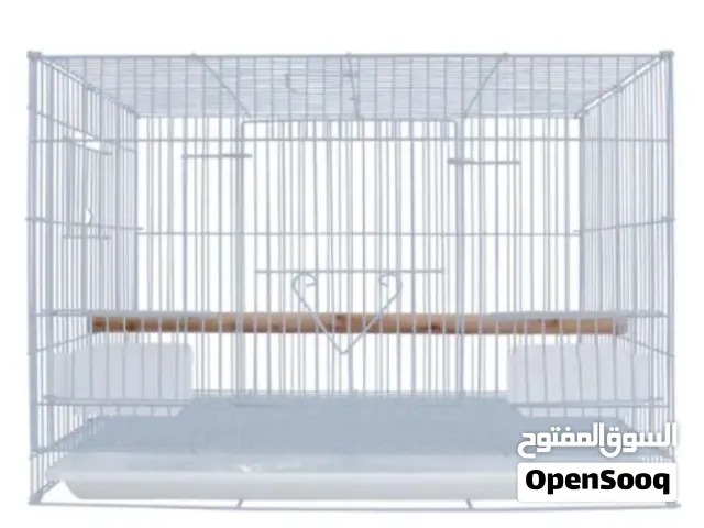 قفص طيور ابيض
