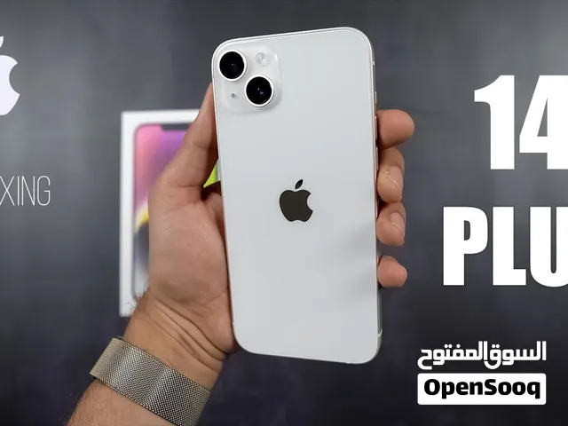 ايفون 14  مساحة 128 جي بي  لون أبيض  مستعمل بسعر العرض
