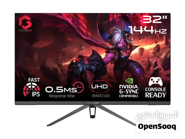 GameOn 32 GOP32UHD144IPS UHD 144Hz Gaming Monitor
