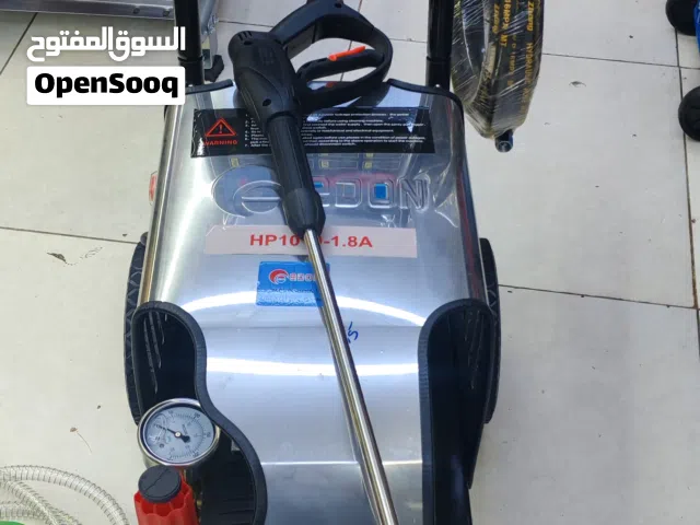 مضخة غسيل بريشر ماء ضغط الماي لغسيل السيارات والمنازل شركة ايدون edon HP1010-1.8A نوزلات مختلفة
