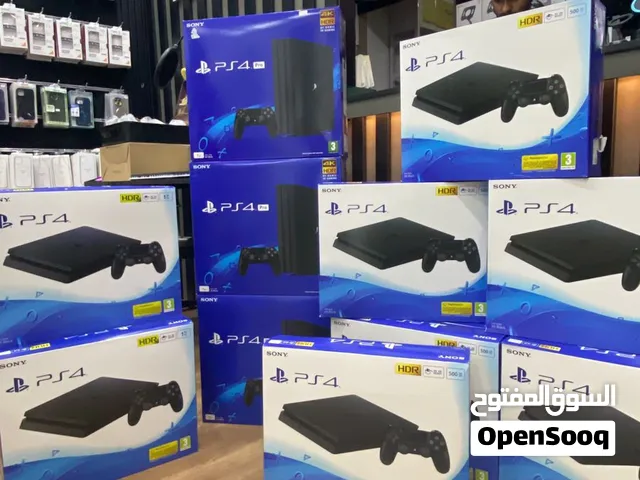 بلاستيشن ps4 slim جديد و مستعمل ( موقع المحل نزوى / حي العين ) ضمان سنه كامله