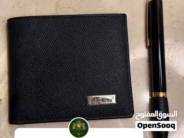 Chopard wallet and pen محفظه وقلم شوبارد اصليه 100%