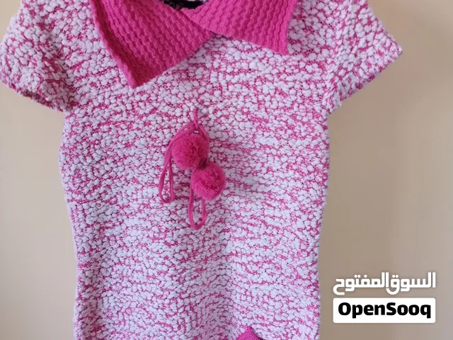 بلوفر بناتى شتوى بينك xl استعمال خفيف جدا يشبه الجديد مستوردة