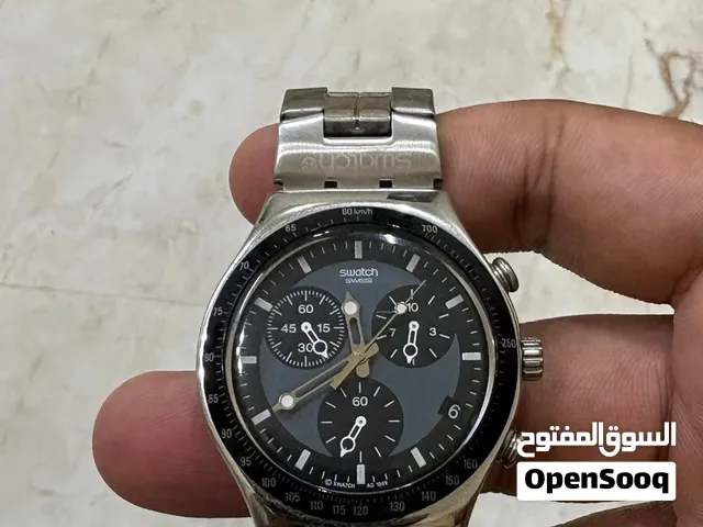 ساعة سواتش فنتج كرونوجراف نظيفه جداً للبيع ب40 فقط