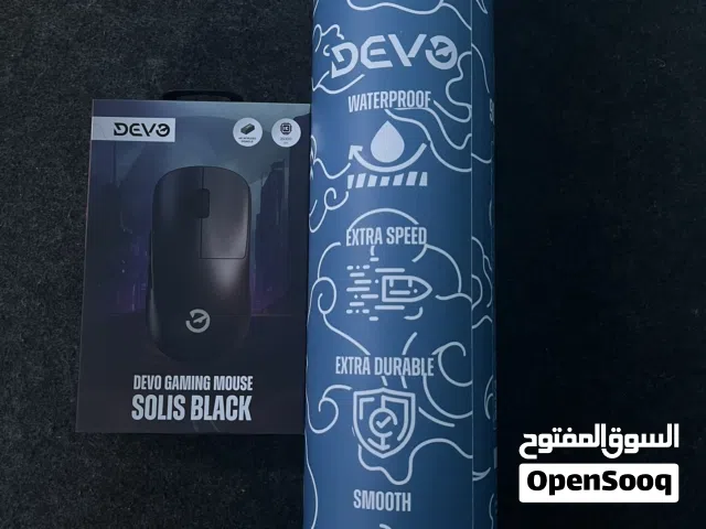 Devo Solis Black Gaming Mouse And Mouse Pad  ( Brand new )