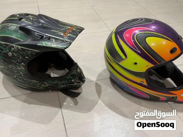 للبيع خوذتين مستعملين 25 دينار فقط