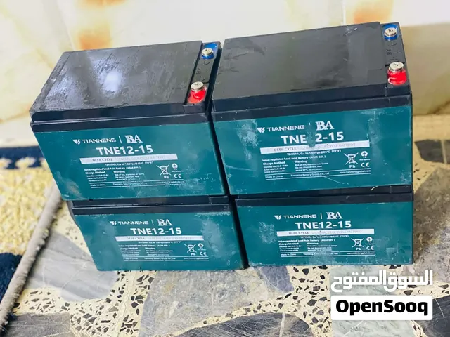 بطاريات مال دراجه شحن جديد استعمال اقل من سبوع سعر 80