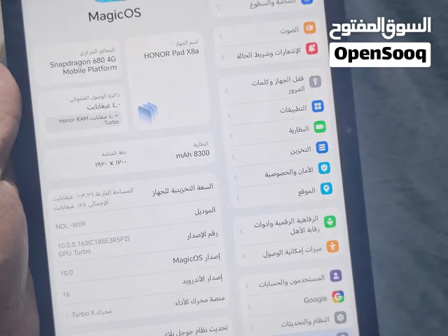 Honor Honor Pad X8 128 GB in Baghdad
